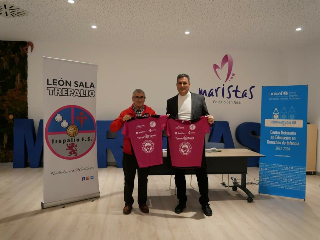 C.D. Trepalio León Sala Acuerdo de Colaboración entre el Club Deportivo Trepalio León Sala y el Colegio Marista San José.