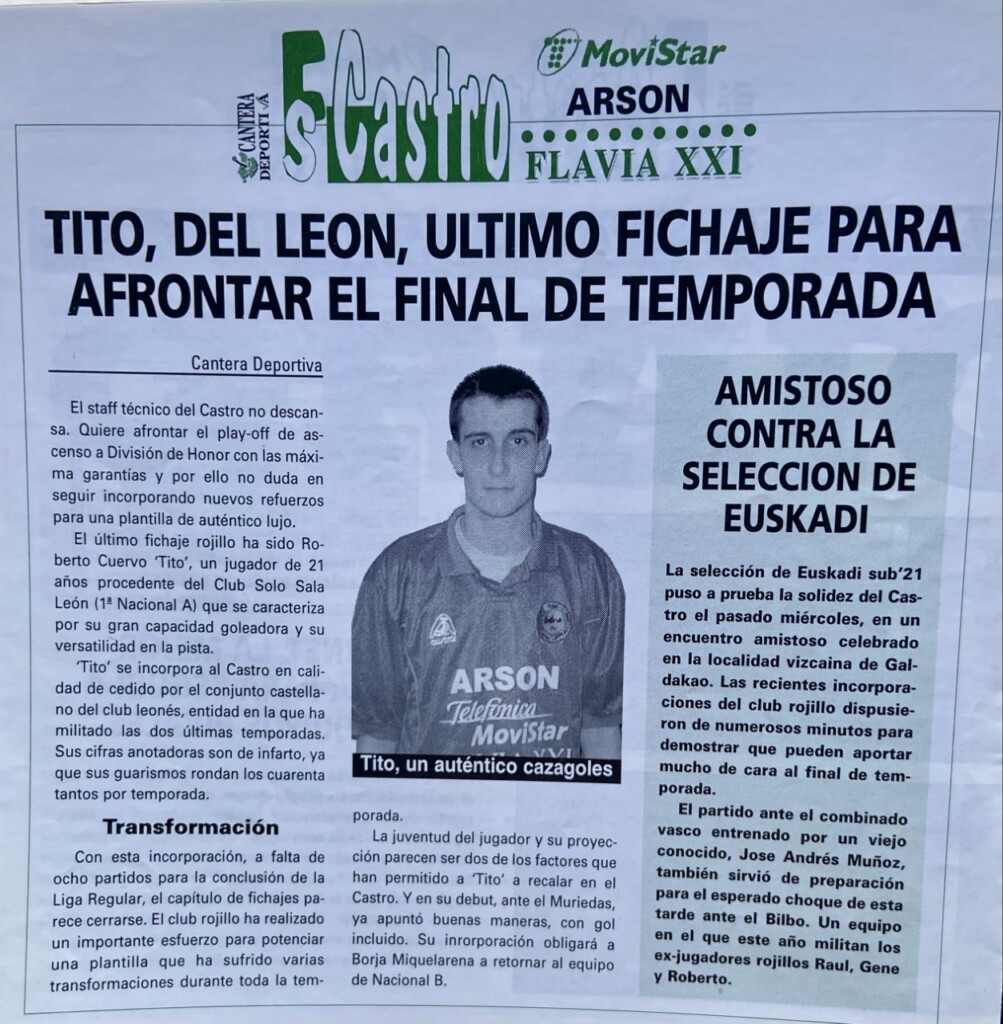C.D. Trepalio León Sala Entrevista "Tito"